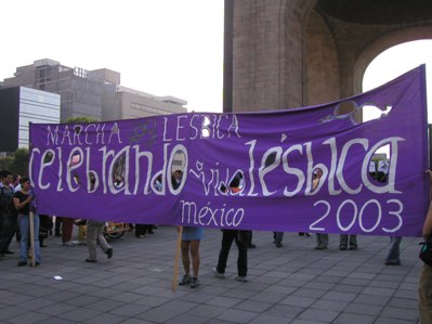 Marcha Lésbica México 2003