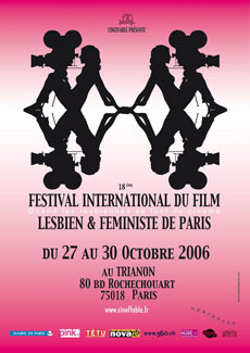 Poster of the 18th Festival 2006 designed by Anne Pensec