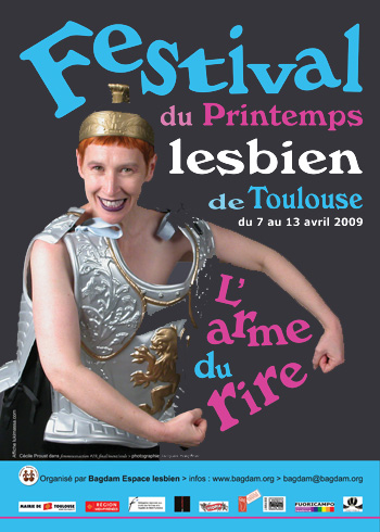 Affiche du Festival du Printemps lesbien de Toulouse