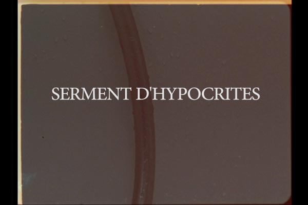 SERMENT D'HYPOCRITES