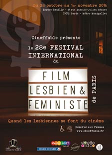 Poster of the 28th Festival 2016 designed by Marion Jousse