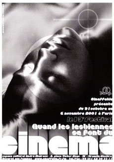 Affiche 13e Festival 2001 ralise par Eva Steiner
