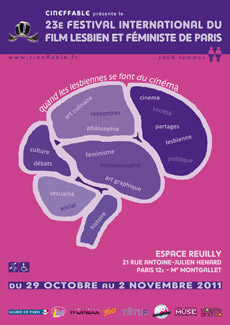 Affiche 23e Festival 2011 réalisée par Yentl