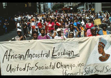 LESBIANA: A PARALLEL REVOLUTION  -  New York 1989  © Chris McDowell