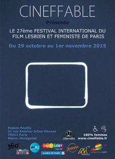 Affiche 27e Festival 2015 réalisée par Miss Map