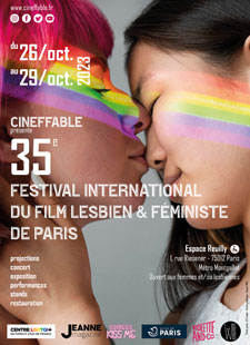 Affiche 35e Festival 2023 réalisée par Valrie Pne